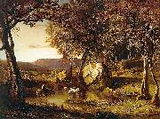 George Inness Summer Days oil on canvas